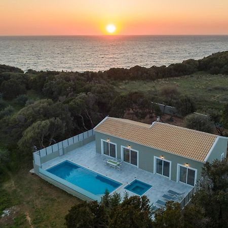 Villa Alonaki Bay Halikounas Exteriör bild