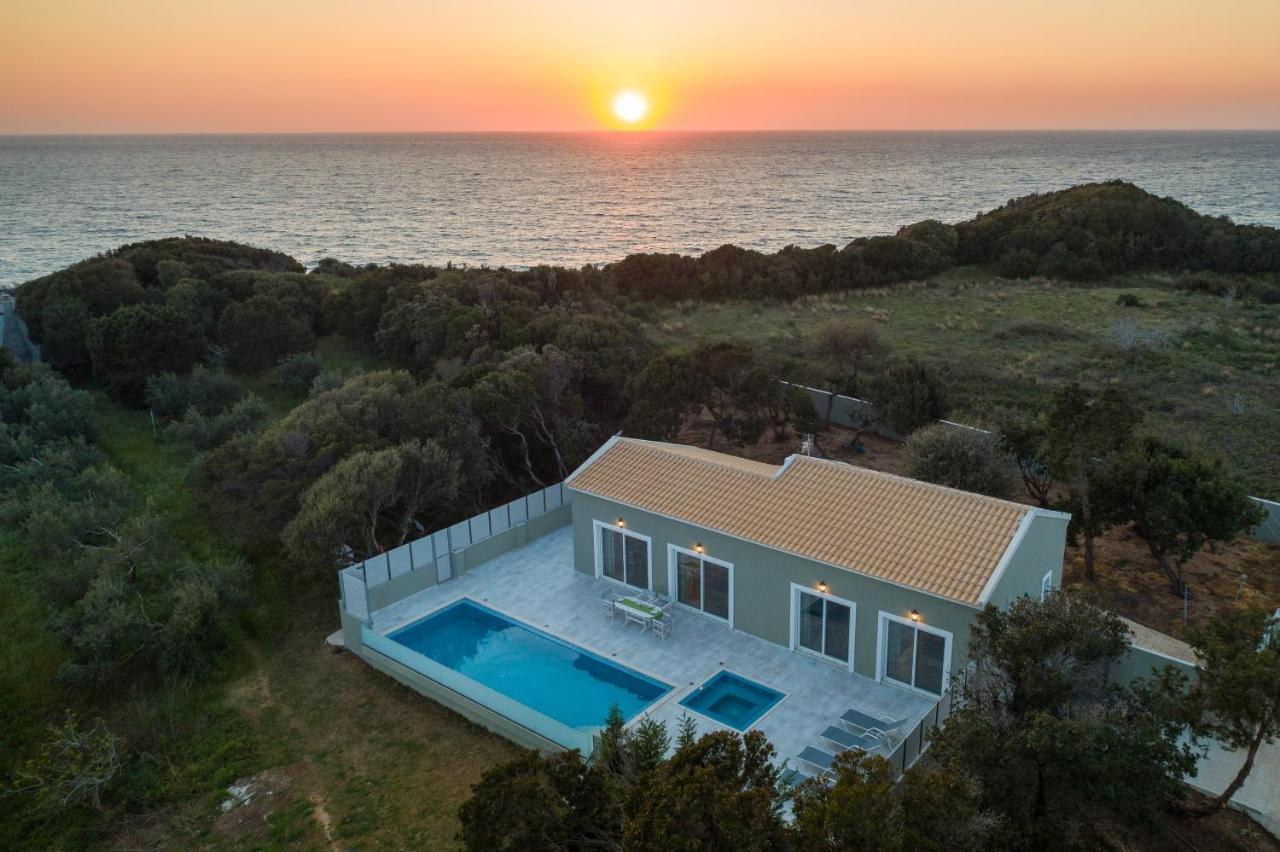 Villa Alonaki Bay Halikounas Exteriör bild