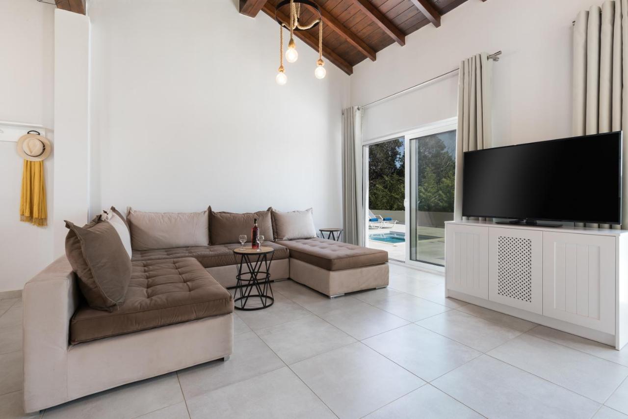 Villa Alonaki Bay Halikounas Exteriör bild