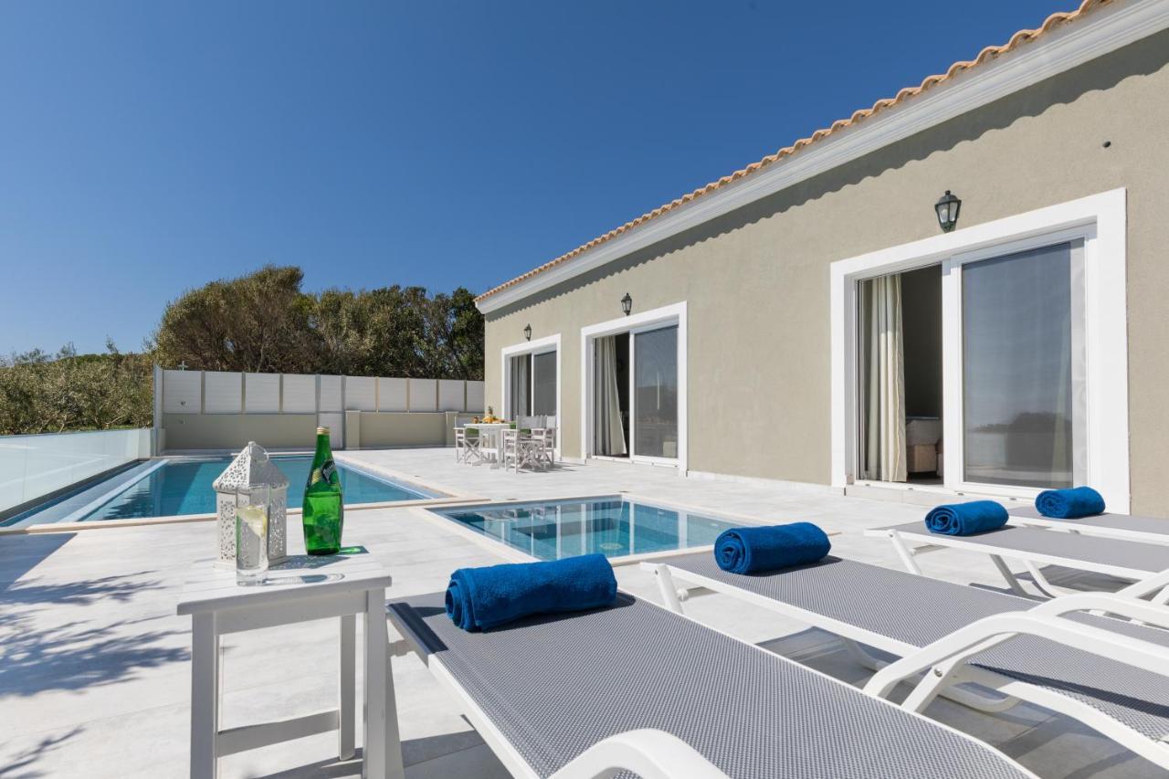 Villa Alonaki Bay Halikounas Exteriör bild