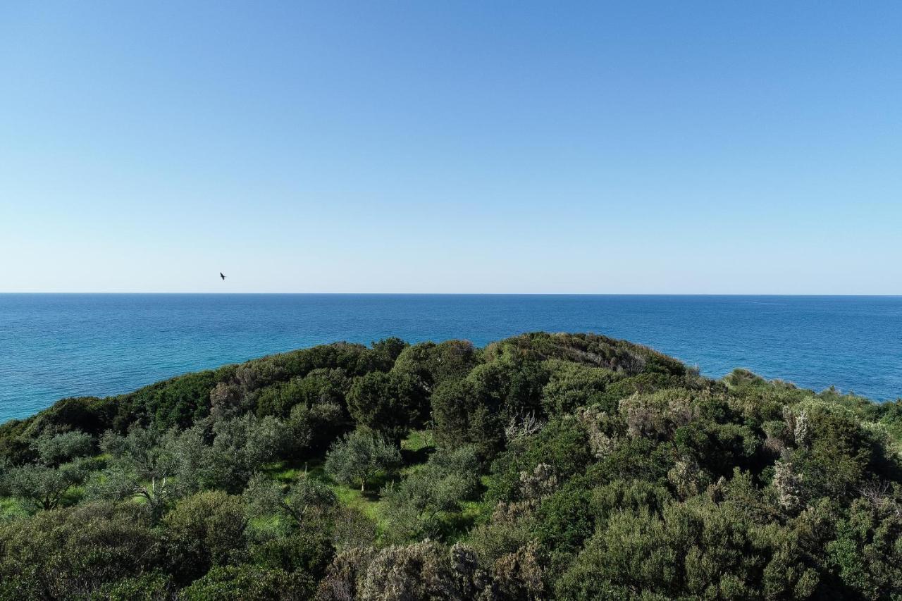 Villa Alonaki Bay Halikounas Exteriör bild
