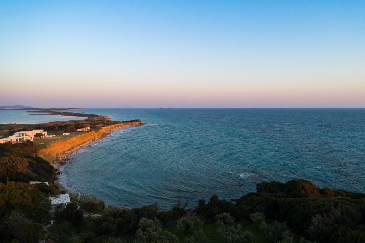 Villa Alonaki Bay Halikounas Exteriör bild
